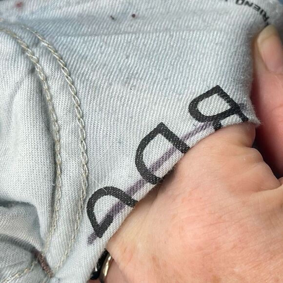 BDG Denim Womens Girlfriend Jeans Light Wash Stretch Mid Rise Blue Size 26 - Picture 8 of 12